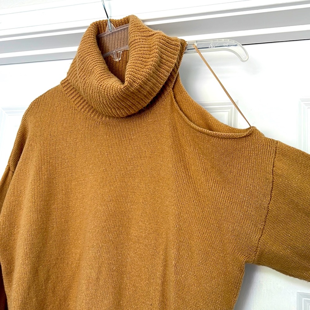 Cold Shoulder Sweater